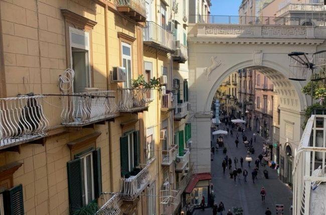 Casa Cupiello Via Chiaia - Casa Vacanze Ad Uso Esclusivo نابولي المظهر الخارجي الصورة